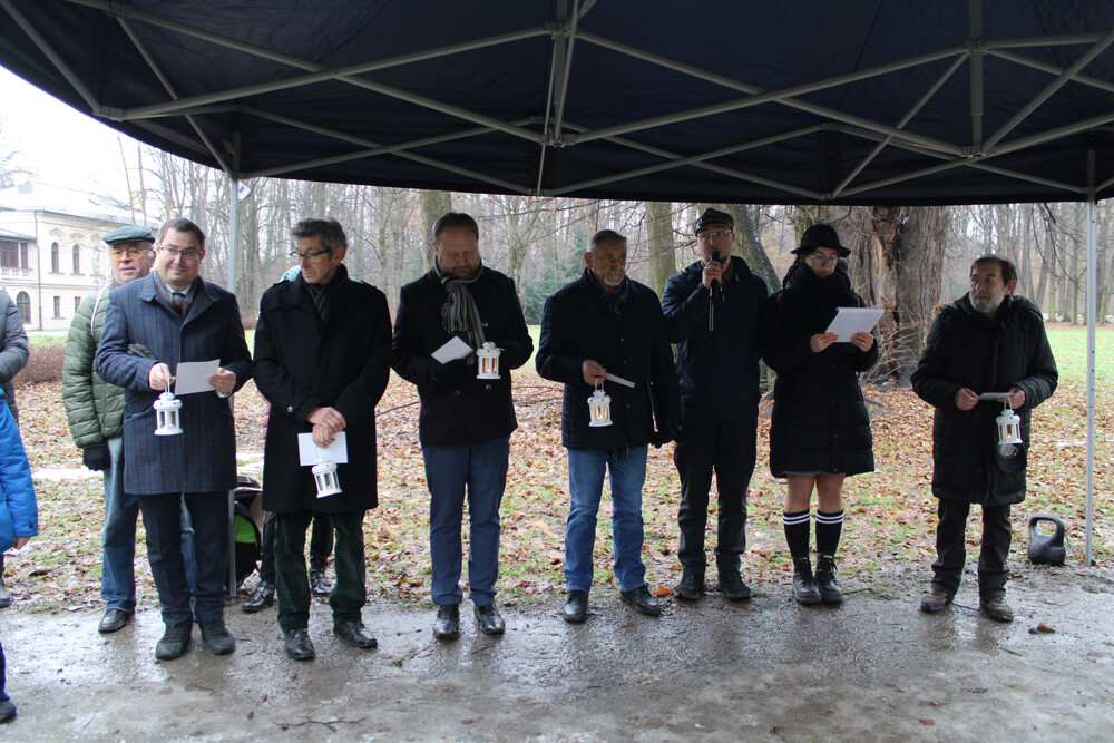 Odsłonięcie tablicy upamiętniającej ppor. Tadeusza Jänicha – Żywiec, 16 grudnia 2023