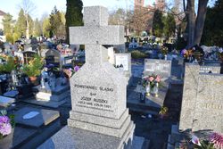 Grób Józefa Rudzkiego (po remoncie).