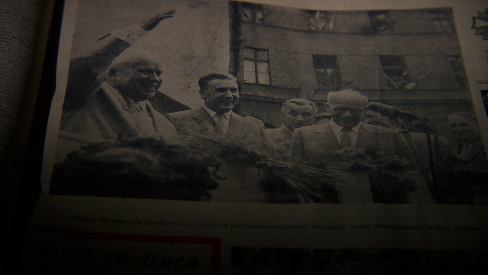 Kadry z filmu dokumentalnego „Przyjaciele czyli o rozumienia braterstwa w PRL“.