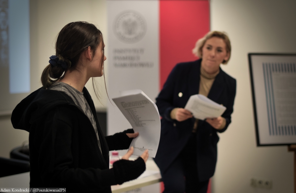 „Łączka i inne miejsca poszukiwań” - Katowice, 10.01.24. Fot.: Adam Kondracki / IPN
