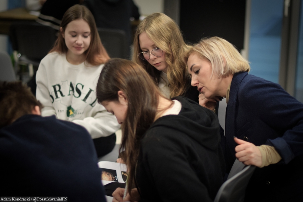 „Łączka i inne miejsca poszukiwań” - Katowice, 10.01.24. Fot.: Adam Kondracki / IPN