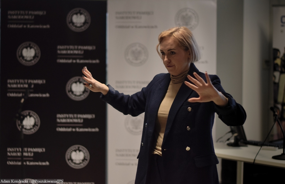 „Łączka i inne miejsca poszukiwań” - Katowice, 10.01.24. Fot.: Adam Kondracki / IPN