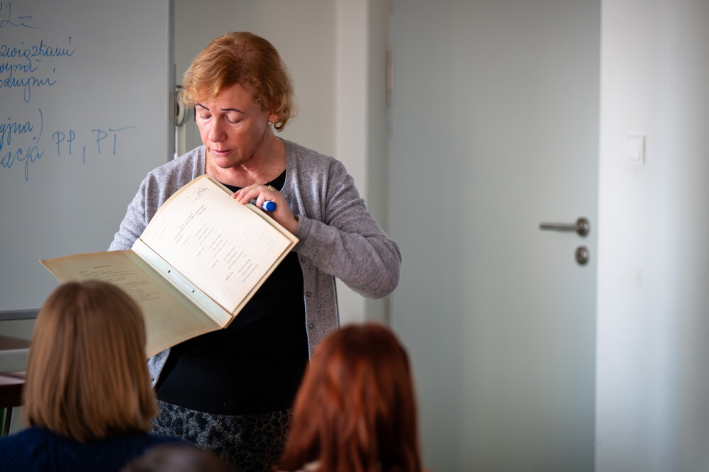 Warsztaty „Co kryją archiwa IPN?” – Katowice, 10.stycznia 2024. Fot.: IPN K. Łojko