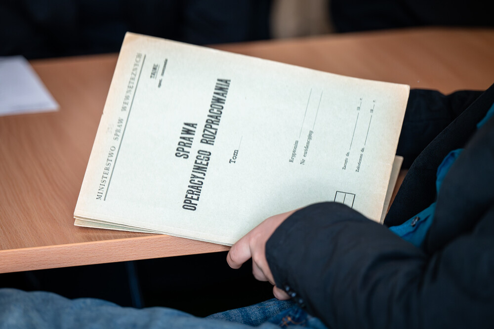 Warsztaty „Co kryją archiwa IPN?” – Katowice, 10.stycznia 2024. Fot.: IPN K. Łojko