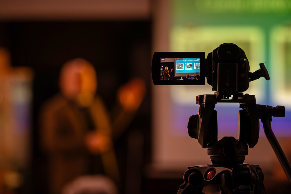 Prelekcja ,,Odyseja Czarnych Diabłów. Udział 1 Dywizji Pancernej gen. Stanisława Maczka w walkach na Zachodzie Europy" – Mysłowice, 11 stycznia 2024. Fot.: IPN K. Łojko