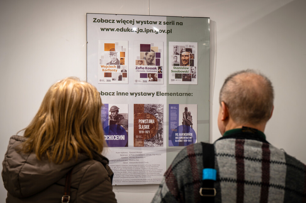 Prelekcja ,,Odyseja Czarnych Diabłów. Udział 1 Dywizji Pancernej gen. Stanisława Maczka w walkach na Zachodzie Europy" – Mysłowice, 11 stycznia 2024. Fot.: IPN K. Łojko