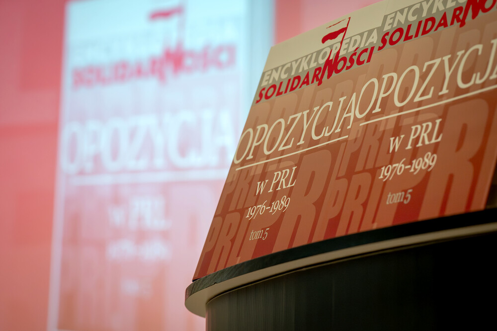Promocja „Encyklopedii Solidarności. Opozycja w PRL 1976-1989“ tomu 5. Fot.: IPN K. Łojko