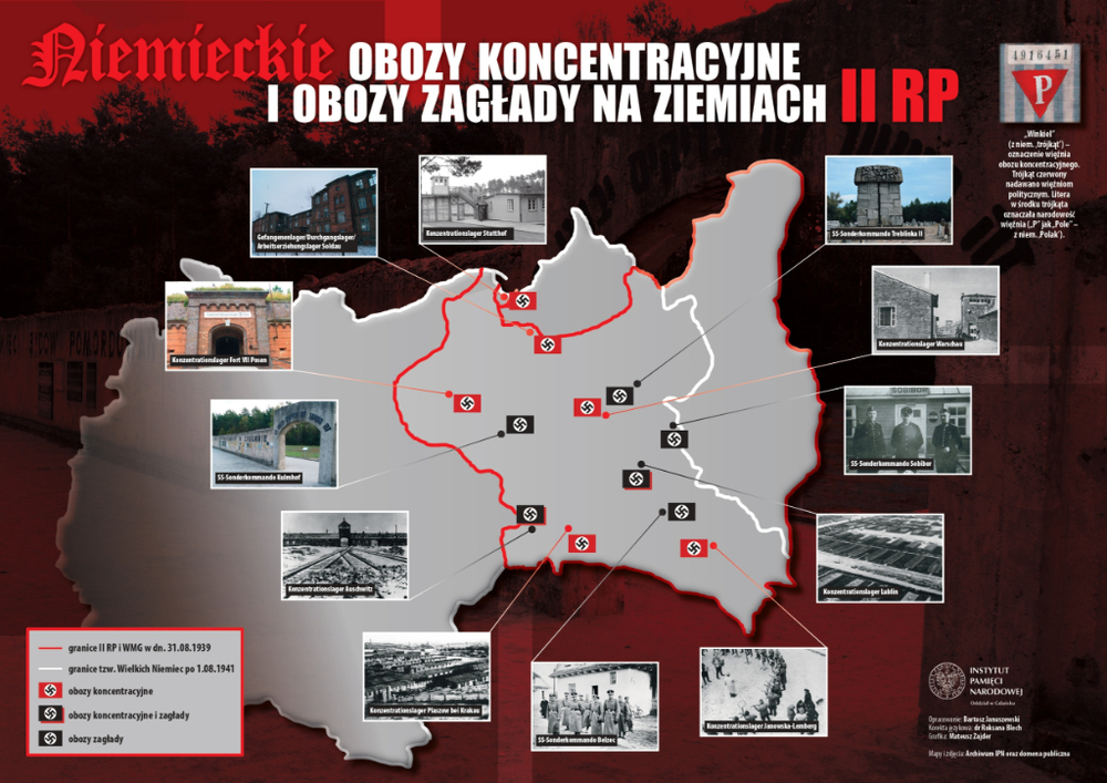 Niemieckie obozy koncentracyjne i obozy zagłady na ziemiach II RP