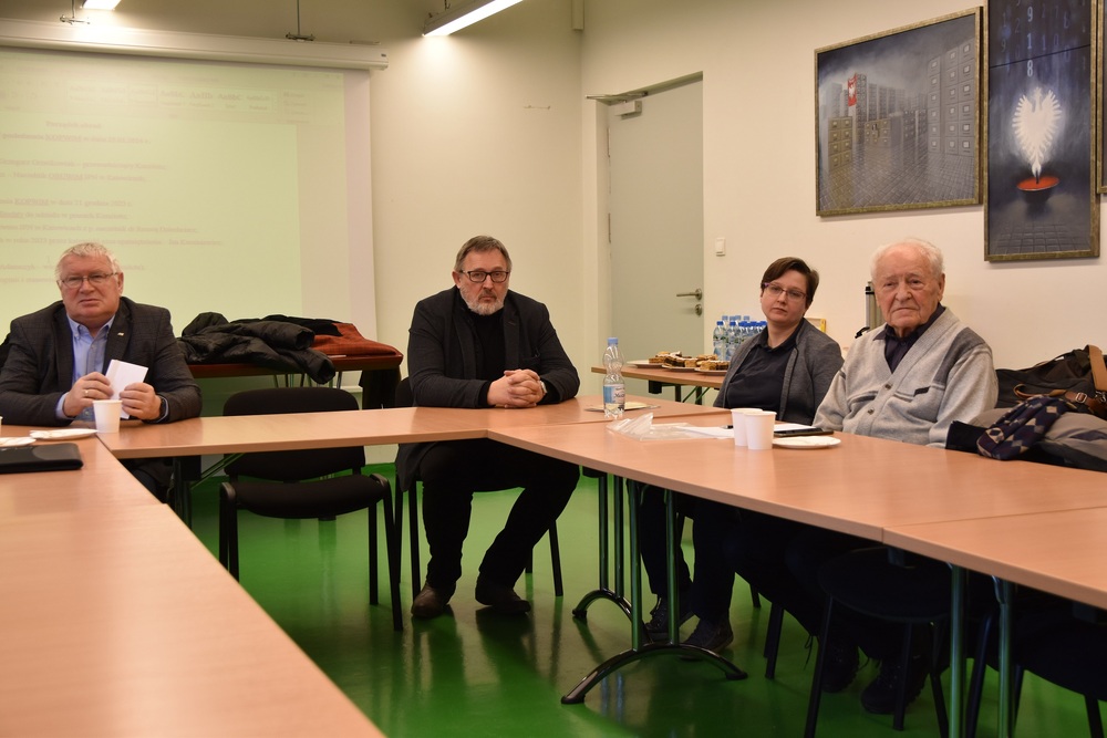 Posiedzenie Komitetu Ochrony Pamięci Walk i Męczeństwa – Katowice, 25 stycznia 2024