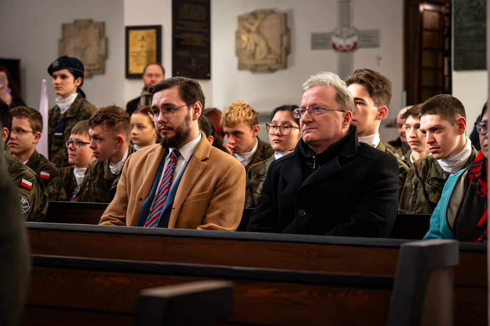 82. rocznica przekształcenia Związku Walki Zbrojnej w Armię Krajową – Katowice, 13 lutego 2024. Fot.: IPN K. Łojko