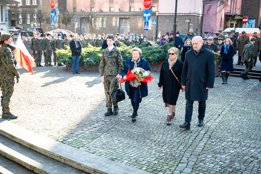 82. rocznica przekształcenia Związku Walki Zbrojnej w Armię Krajową – Katowice, 13 lutego 2024. Fot.: IPN K. Łojko
