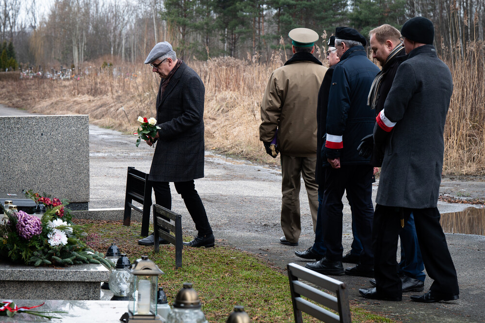 82. rocznica przekształcenia Związku Walki Zbrojnej w Armię Krajową – Katowice, 13 lutego 2024. Fot.: IPN K. Łojko