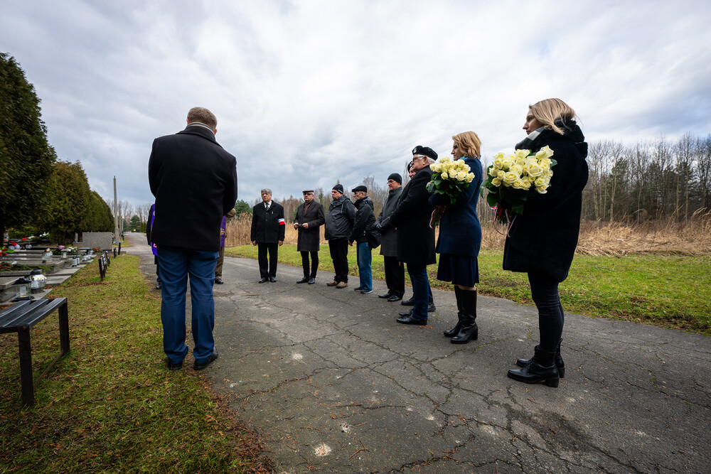 82. rocznica przekształcenia Związku Walki Zbrojnej w Armię Krajową – Katowice, 13 lutego 2024. Fot.: IPN K. Łojko