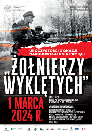 Narodowy Dzień Pamięci „Żołnierzy Wyklętych” w Katowicach, 1 marca 2024