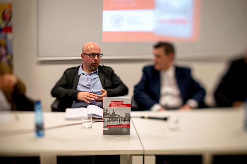 Promocja książki Czas przełomu... – Katowice, 29 lutego 2024. Fot.: IPN K. Łojko