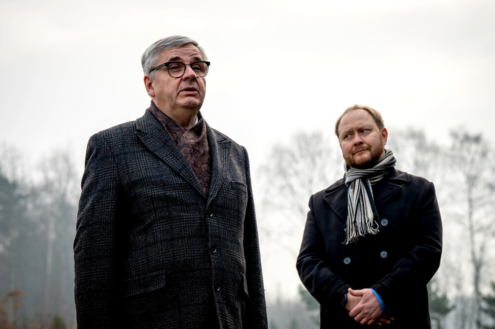 Oddanie hołdu Bohaterom spoczywającym w Kwaterze Żołnierzy Niezłomnych – Katowice, 1 marca 2024. Fot.: IPN K. Łojko