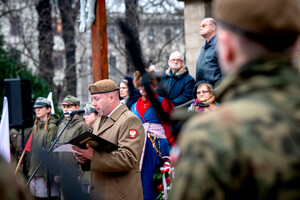 Narodowy Dzień Pamięci „Żołnierzy Wyklętych” w Katowicach, 1 marca 2024. Fot.: IPN K. Łojko