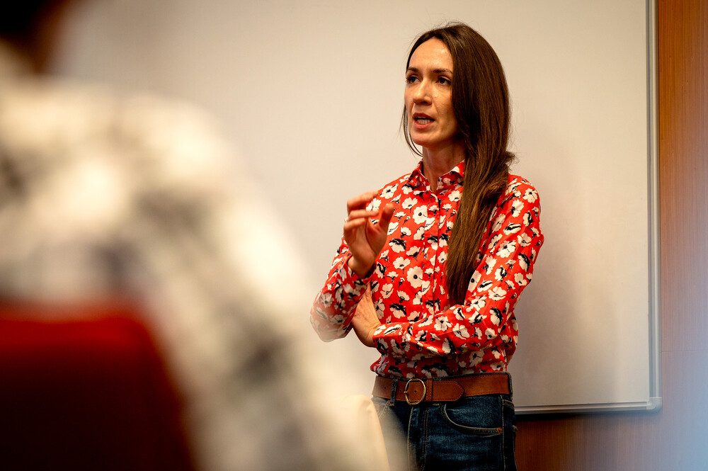 Wykład: „Zapomniane ogniwo. Konspiracja młodzieżowa na ziemiach polskich w latach 1944/45-1956” - Jaworzno, 5 marca 2024 r. Fot.: IPN K. Łojko