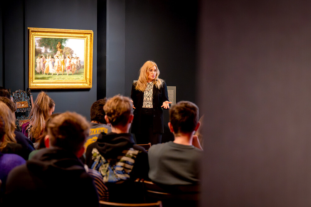 Zajęcia edukacyjne „Konspiracja młodzieżowa na Górnym Śląsku 1946-1956” – Tarnowskie Góry, 6 marca 2024. Fot.: IPN K. Łojko