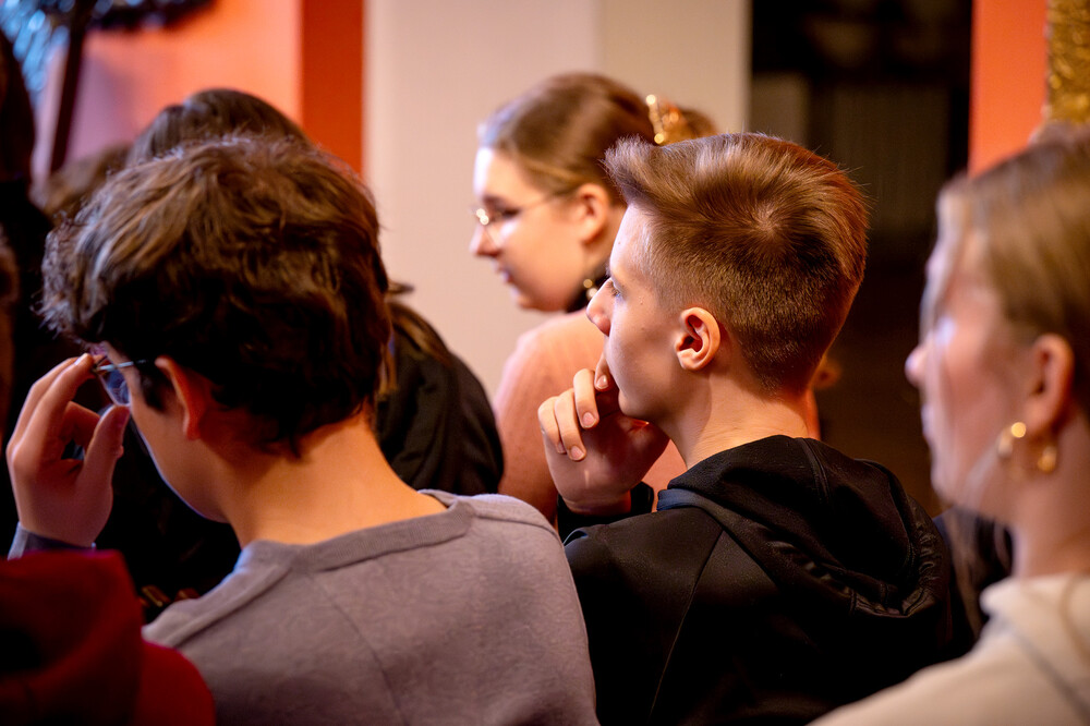 Zajęcia edukacyjne „Konspiracja młodzieżowa na Górnym Śląsku 1946-1956” – Tarnowskie Góry, 6 marca 2024. Fot.: IPN K. Łojko