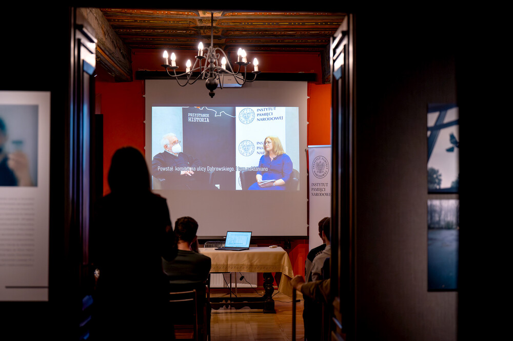 Zajęcia edukacyjne „Konspiracja młodzieżowa na Górnym Śląsku 1946-1956” – Tarnowskie Góry, 6 marca 2024. Fot.: IPN K. Łojko