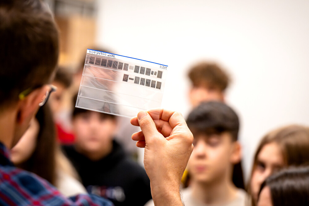 Zajęcia z cyklu "Co kryją archiwa IPN?" - Katowice, 14 marca 2024. Fot.: IPN K. Łojko