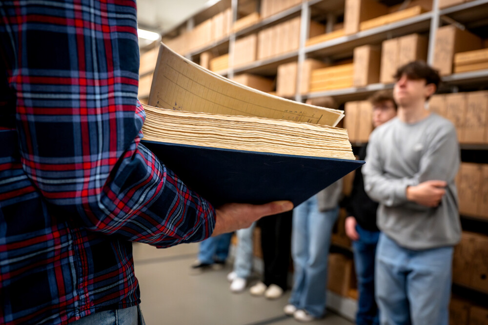 Zajęcia z cyklu "Co kryją archiwa IPN?" - Katowice, 14 marca 2024. Fot.: IPN K. Łojko