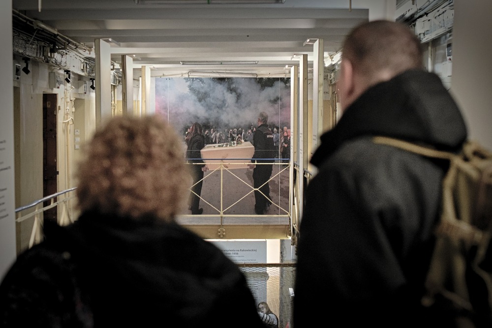 Wyjazd sześćdziesięciu uczestników projektu IPN „Łączka i inne miejsca poszukiwań” – Warszawa, 15 marca 2024. Fot.: Adam Kondracki