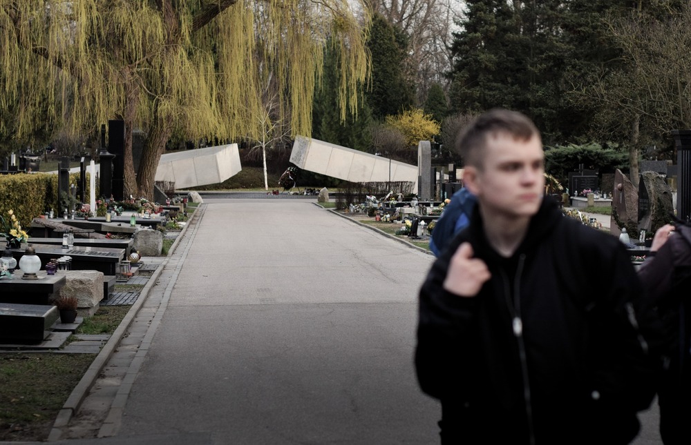 Wyjazd sześćdziesięciu uczestników projektu IPN „Łączka i inne miejsca poszukiwań” – Warszawa, 15 marca 2024. Fot.: Adam Kondracki