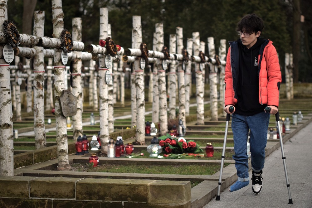 Wyjazd sześćdziesięciu uczestników projektu IPN „Łączka i inne miejsca poszukiwań” – Warszawa, 15 marca 2024. Fot.: Adam Kondracki