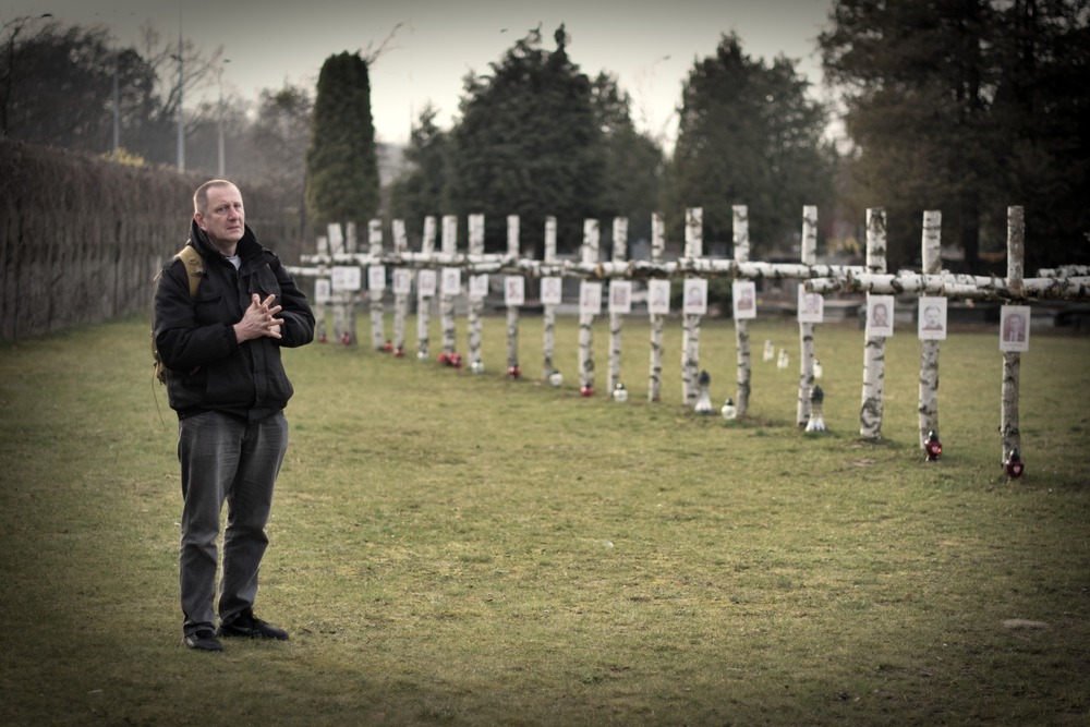Wyjazd sześćdziesięciu uczestników projektu IPN „Łączka i inne miejsca poszukiwań” – Warszawa, 15 marca 2024. Fot.: Adam Kondracki