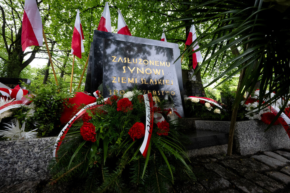 151. rocznica urodzin Wojciecha Korfantego - Katowice, 20 kwietnia 2024 r. Fot.: IPN K. Łojko