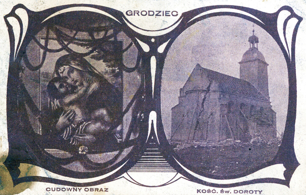 Grodziec: cudowny obraz i kościół św. Doroty (lit. B[ra]cia Pisuła w Grodźcu, IPN Ka 1025/1)