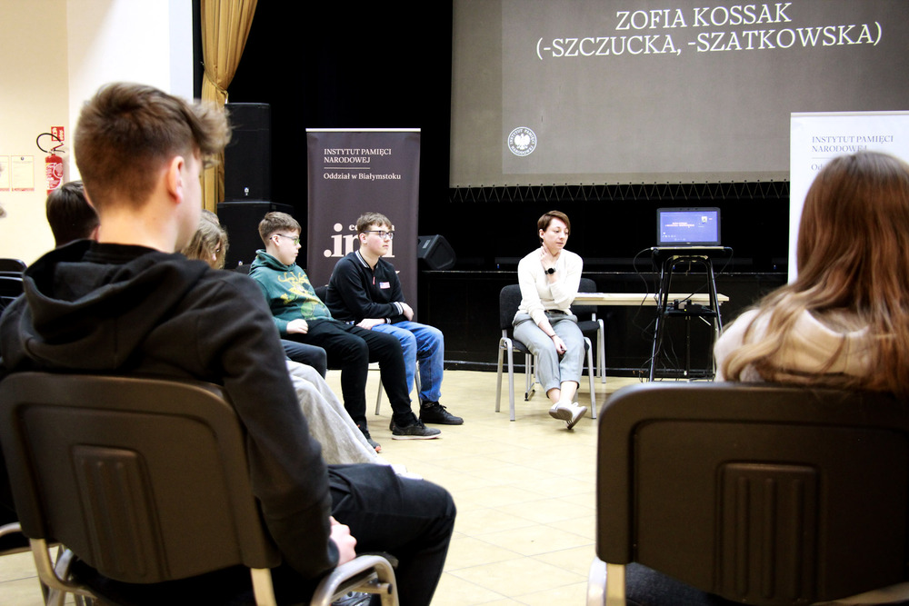 W dniach 24-26 kwietnia 2024 r. w ramach Przystanku Historia IPN odbyły się spotkania przybliżające postać Zofii Kossak-Szczuckiej. Białystok.