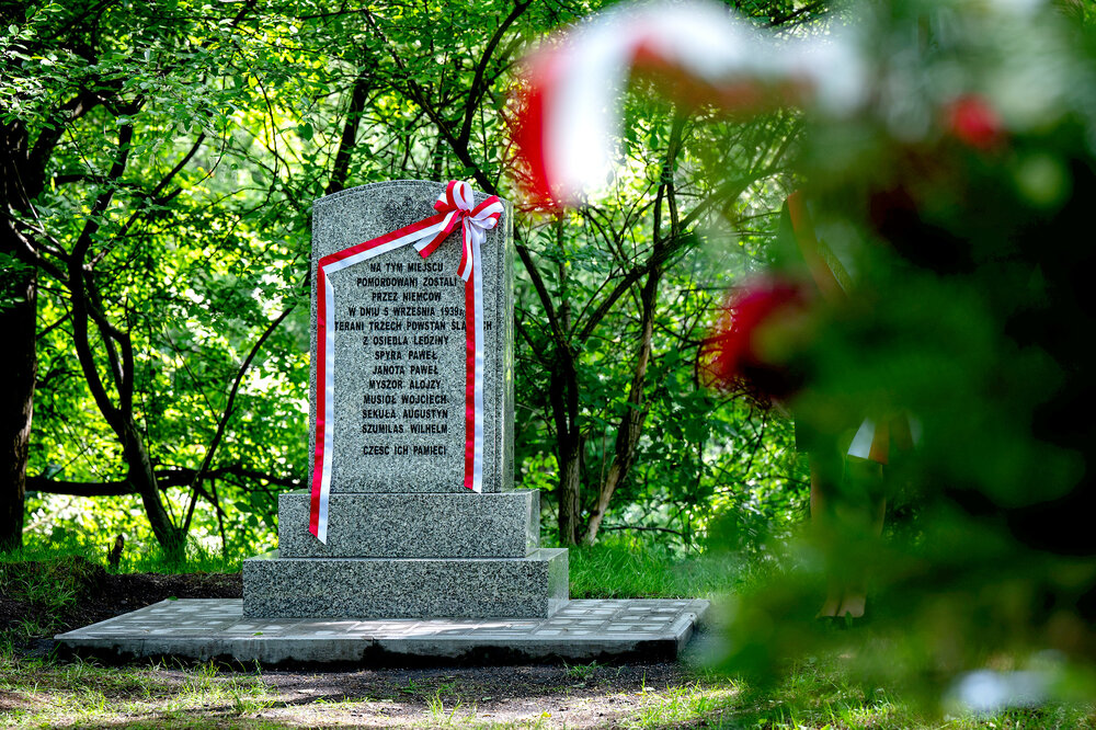 Uroczyste odsłonięcie pomnika upamiętniającego poległych w walce o wolność Śląska - Mysłowice, 10 maja 2024. Fot.: IPN K. Łojko