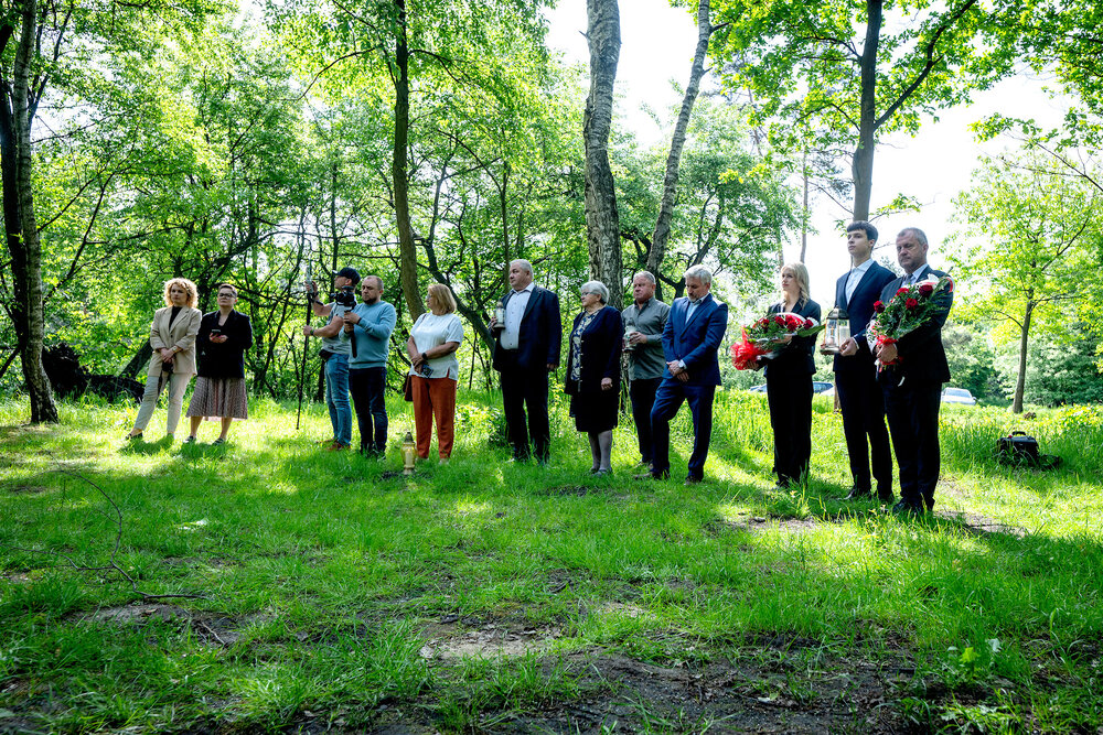 Uroczyste odsłonięcie pomnika upamiętniającego poległych w walce o wolność Śląska - Mysłowice, 10 maja 2024. Fot.: IPN K. Łojko