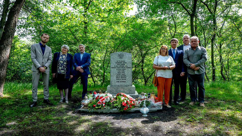 Uroczyste odsłonięcie pomnika upamiętniającego poległych w walce o wolność Śląska - Mysłowice, 10 maja 2024. Fot.: IPN K. Łojko