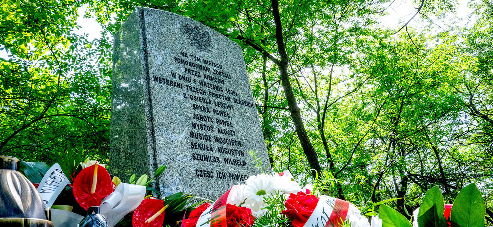 Uroczyste odsłonięcie pomnika upamiętniającego poległych w walce o wolność Śląska - Mysłowice, 10 maja 2024. Fot.: IPN K. Łojko