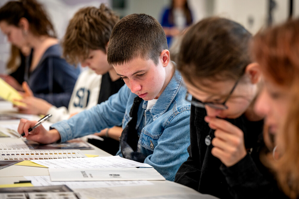 Warsztaty edukacyjne „Katyń. Fakty – opinie – kłamstwa” - Katowice, 15 maja 2024. Fot.: IPN K. Łojko