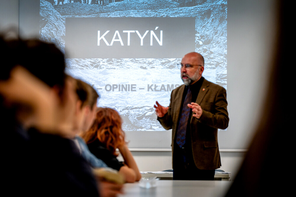 Warsztaty edukacyjne „Katyń. Fakty – opinie – kłamstwa” - Katowice, 15 maja 2024. Fot.: IPN K. Łojko