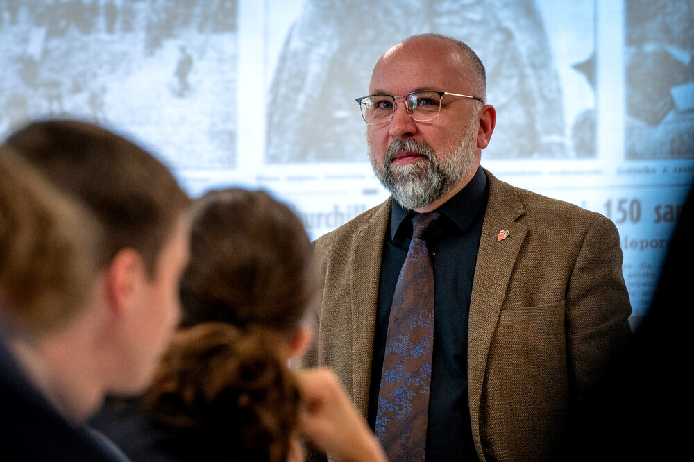 Warsztaty edukacyjne „Katyń. Fakty – opinie – kłamstwa” - Katowice, 15 maja 2024. Fot.: IPN K. Łojko