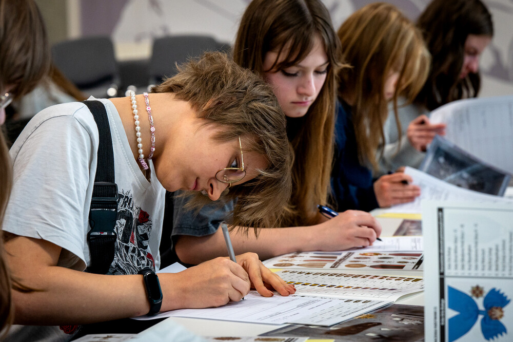 Warsztaty edukacyjne „Katyń. Fakty – opinie – kłamstwa” - Katowice, 15 maja 2024. Fot.: IPN K. Łojko