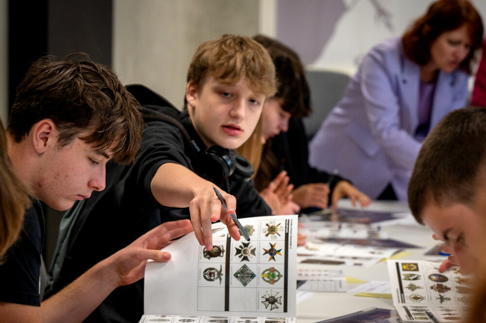 Warsztaty edukacyjne „Katyń. Fakty – opinie – kłamstwa” - Katowice, 15 maja 2024. Fot.: IPN K. Łojko