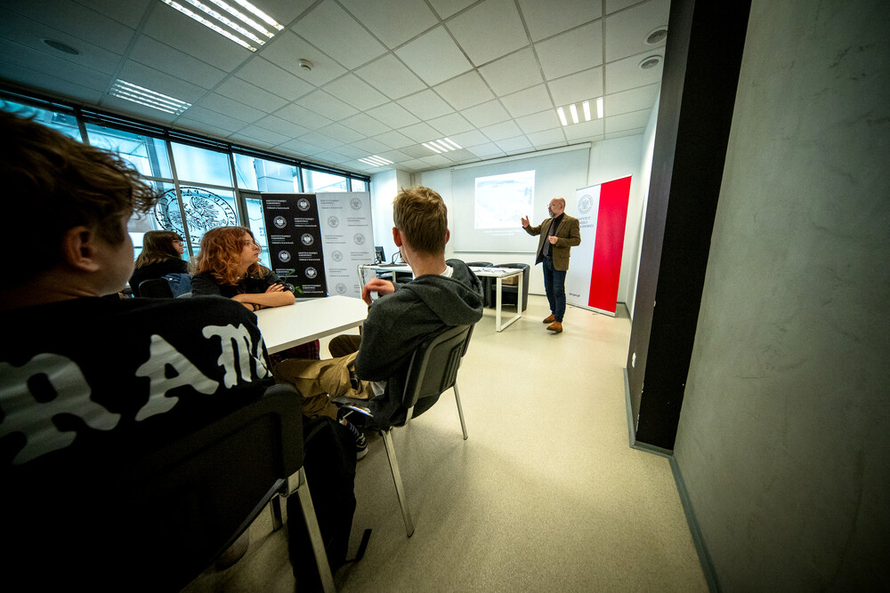 Warsztaty edukacyjne „Katyń. Fakty – opinie – kłamstwa” - Katowice, 15 maja 2024. Fot.: IPN K. Łojko