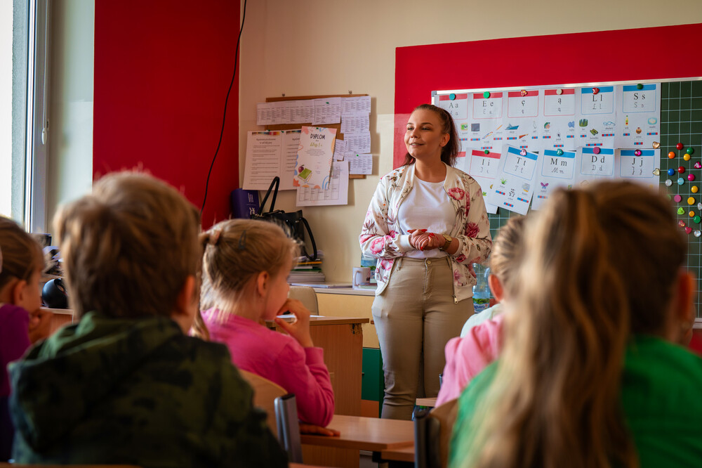 „Polskie drogi do wolności. Bitwa o Monte Cassino”– cykl zajęć edukacyjnych skierowanych do uczniów szkół podstawowych, ponadpodstawowych oraz do przedszkolaków - Myszków, Częstochowa, 13–21 maja 2024. Fot.: IPN