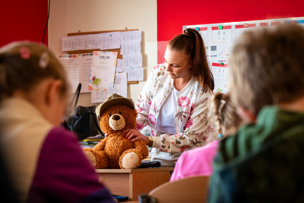 „Polskie drogi do wolności. Bitwa o Monte Cassino”– cykl zajęć edukacyjnych skierowanych do uczniów szkół podstawowych, ponadpodstawowych oraz do przedszkolaków - Myszków, Częstochowa, 13–21 maja 2024. Fot.: IPN