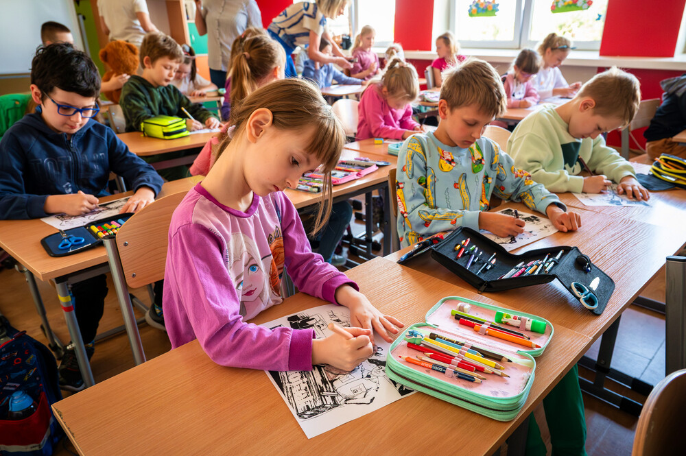 „Polskie drogi do wolności. Bitwa o Monte Cassino”– cykl zajęć edukacyjnych skierowanych do uczniów szkół podstawowych, ponadpodstawowych oraz do przedszkolaków - Myszków, Częstochowa, 13–21 maja 2024. Fot.: IPN