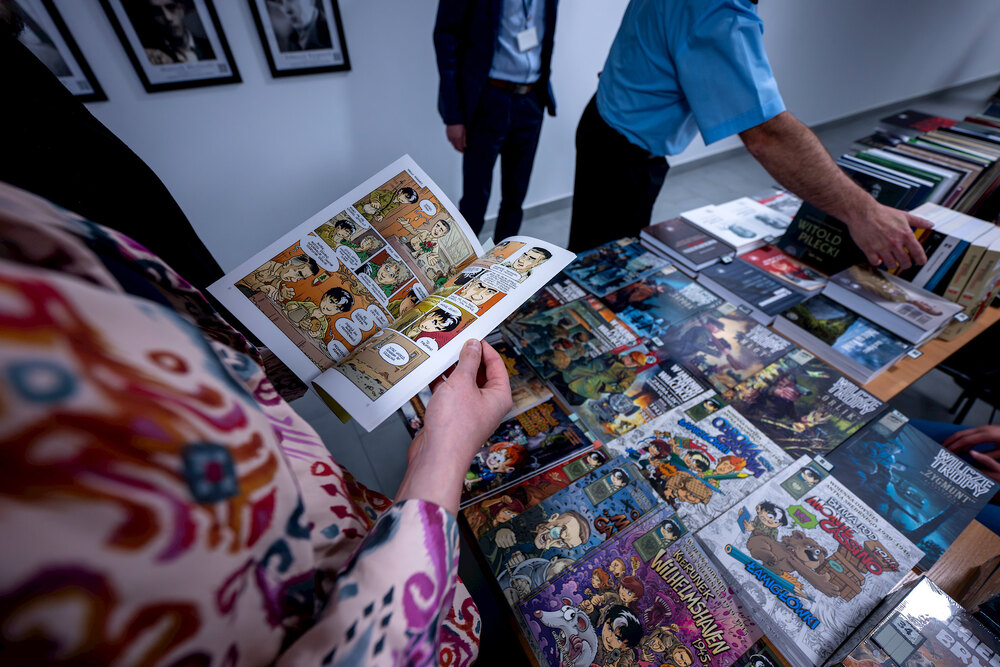 „Noc Muzeów” w Oddziałowym Archiwum IPN w Katowicach, 18 maja 2024. Fot.: IPN K. Łojko